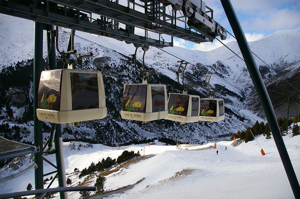 Cremallera y Telecabina en el Vall de Núria-1